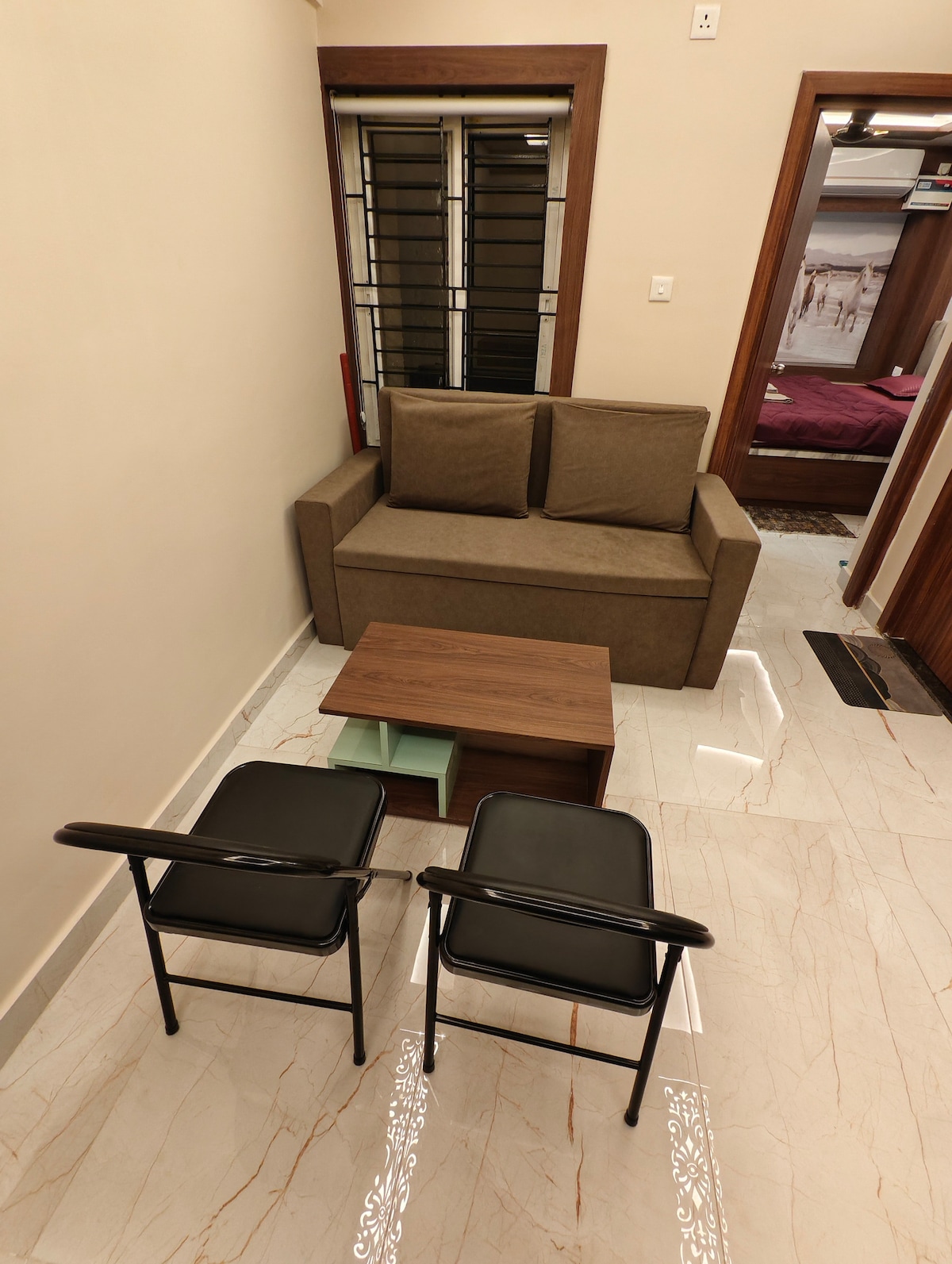 Living and dining space